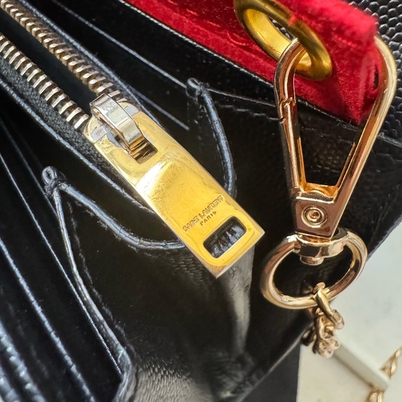 SOLD - 💎Authentic Saint Laurent YSL Cassandre Matelasse Long Flap Wallet - Picture 14 of 16
